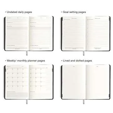 Mal Paper Daily Goal Setter Planner for Mindfulness Success