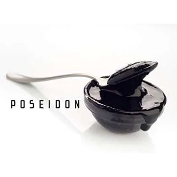 Poseidon Cuttlefish Squid Ink, Tinta Calamar, Nero di seppia, 90g / 3.2 oz ea jar from Sardinia Italy