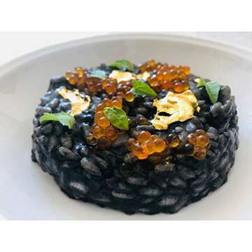 Poseidon Cuttlefish Squid Ink, Tinta Calamar, Nero di seppia, 90g / 3.2 oz ea jar from Sardinia Italy