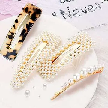 Stylish Langwolf Hair Clips for Women and Girls - Great Value