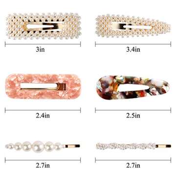 Stylish Langwolf Hair Clips for Women and Girls - Great Value