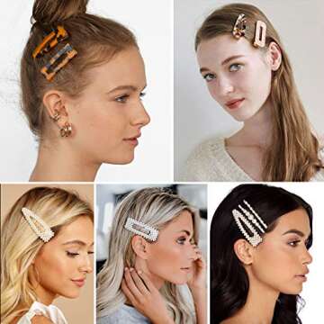 Stylish Langwolf Hair Clips for Women and Girls - Great Value