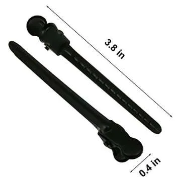 12Pcs Dividing Duck Bill Clips, Clamp Hair Styling Clips Hairpin Metal Hairdressing Sectioning For S...