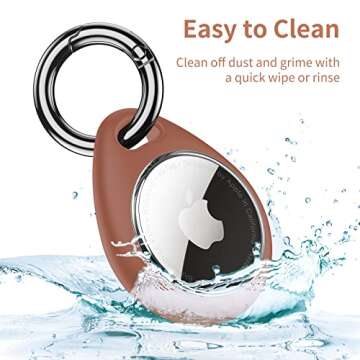 Sturdy UNBREAKcable Apple AirTag Holder 4 Pack