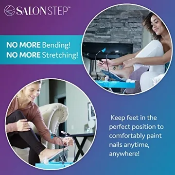 Salon Step Footrest for Effortless At-Home Pedicures