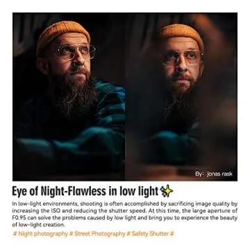 TTArtisan 35mm F0.95 Large Aperture Manual Lens, Compatible with Fuji X-Mount Cameras XS10 X-A5 X-A7 X-M1 X-M2 X-E4 X-T1 X-T10 X-T2 X-T20 X-T3 X-T4 X-T100 X-T200 X-T30 X-Pro1 X-Pro2 X-Pro3 X-E1