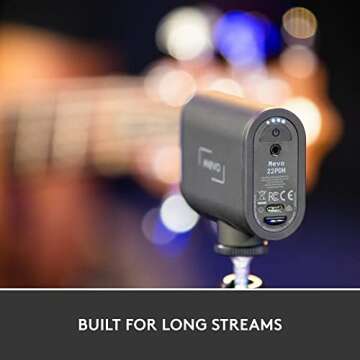 Logitech for Creators Mevo Start 3-Pack Wireless Live Streaming Cameras, for Multi-Camera HD Video,App Control and Stream via Smartphone or Wi-Fi