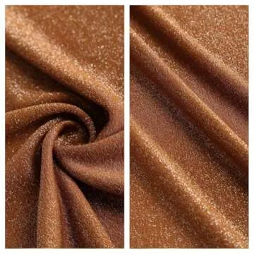 ZAFUL Sarongs for The Beach Metallic Thread Tie Side Semi Sheer Sarong Skirt OneSize 3-Coffee