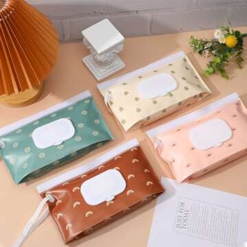 FEBSNOW Baby Wipes Dispenser - Eco-Friendly & Portable