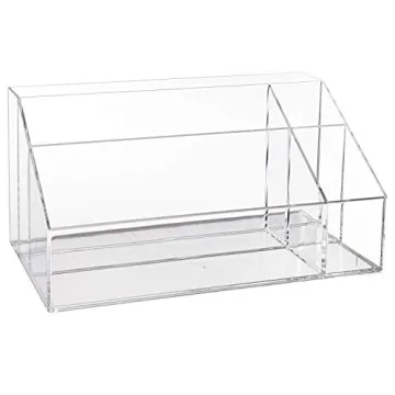 STORi Clear Makeup Palette and Brush Holder for Organization