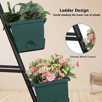 OYEAL 4 Tier Vertical Garden Planter - Indoor & Outdoor