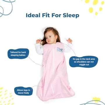 Baby Merlin Sleep Sack for 6-12 Months with Two-Way Zipper