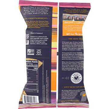 Siete Grain Free Tortilla Chips, Nacho, 5 oz