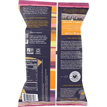 Siete Grain Free Tortilla Chips, Nacho, 5 oz