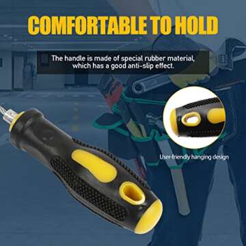 CMTOOL Oil Drain Plug Removal Tool 13 Inch with Magnetic Tip