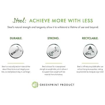 Sturdy Floor Sign Holder for Wide Displays - 36" Base