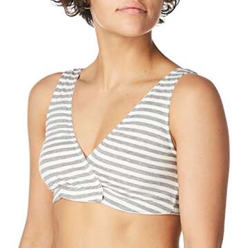 Motherhood Maternity Women's Wrap Front Nursing Sleep Bra