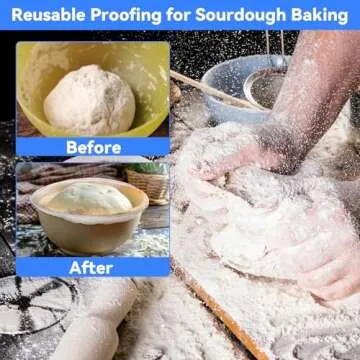 COMNICO Reusable Bowl Covers - Perfect for Baking & Food Storage