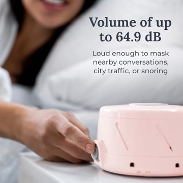 Yogasleep Dohm Classic Pink White Noise Machine for Sleep