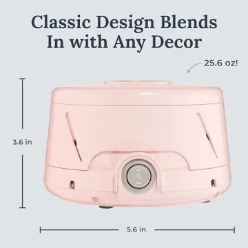 Yogasleep Dohm Classic Pink White Noise Machine for Sleep