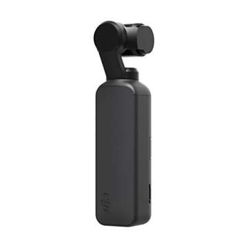 DJI Osmo Pocket Handheld 3 Axis Gimbal Stabilizer with integrated Camera, Attachable to Smartphone, Android (USB-C), iPhone with Osmo Pocket Expansion Kit