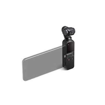 DJI Osmo Pocket Handheld 3 Axis Gimbal Stabilizer with integrated Camera, Attachable to Smartphone, Android (USB-C), iPhone with Osmo Pocket Expansion Kit