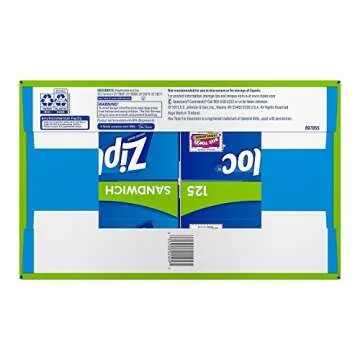 Ziploc Easy Open Tabs Sandwich Bags - 500 Count Bulk Pack