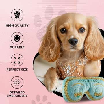 Stylish Squeaky Plush Dog Toy for Fashionable Pets
