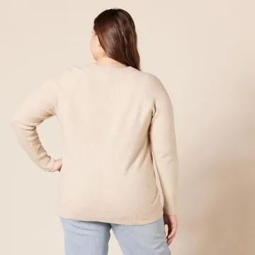 Classic-Fit Soft Touch Long-Sleeve Sweater for Women