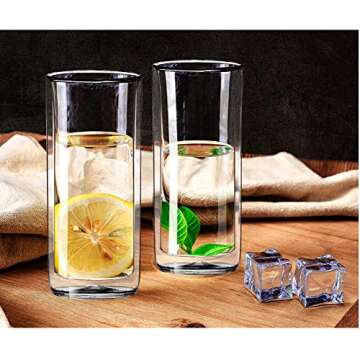 Sun's Tea Premium 20oz Double Wall Borosilicate Tumblers