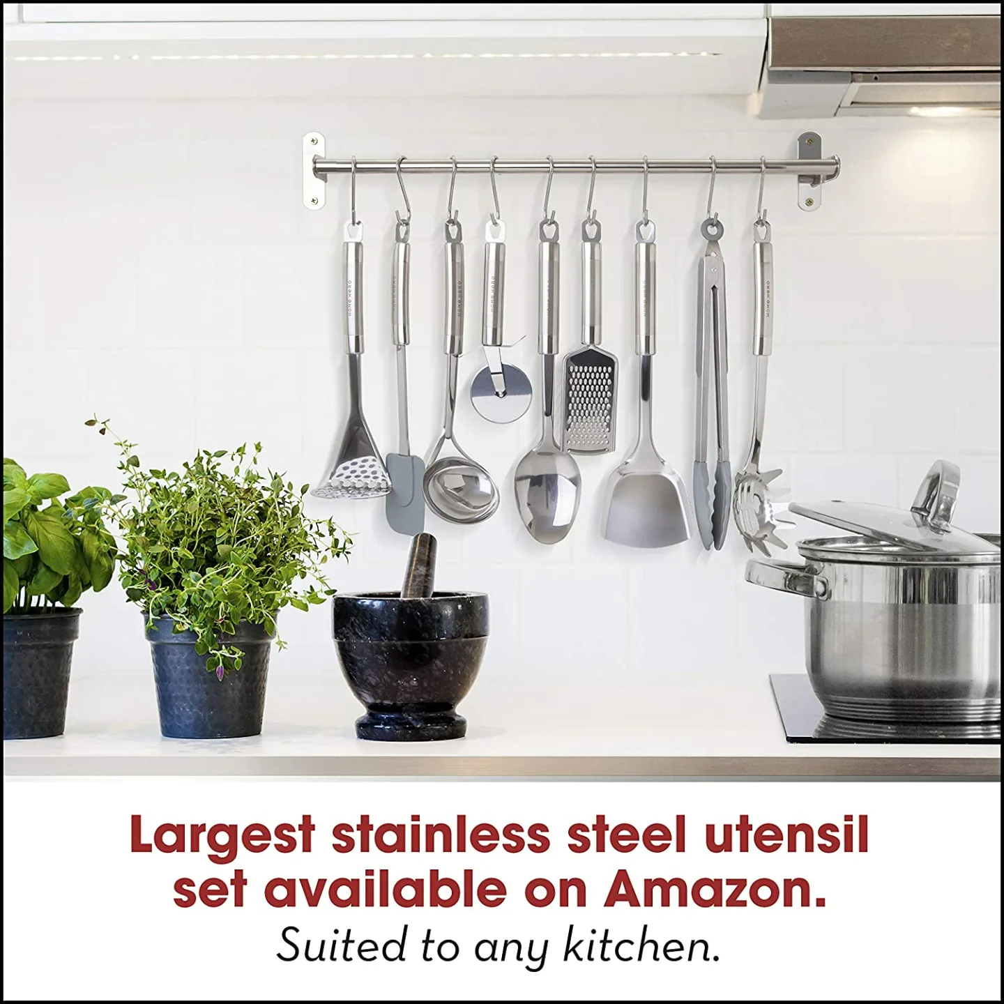 29-pcs Kitchen Utensils Set - Premium Stainless Steel Tools