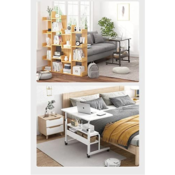 Compact Adjustable Mobile Desk for Home Office & Students