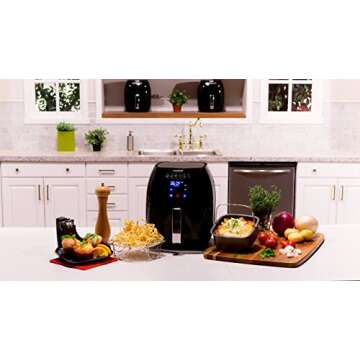 NuWave Versatile Brio Air Fryer with One-Touch Digital Controls