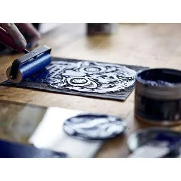 Speedball Professional Relief Ink Supergraphic Black 8OZ