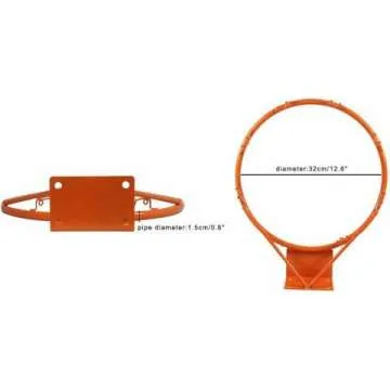 Wall Mounted Kids Basketball Hoop for Indoor & Outdoor