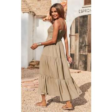 Stylish PRETTYGARDEN Maxi Summer Dress for Women