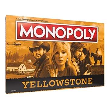 Monopoly Yellowstone Edition | Collectible Board Game Experience
