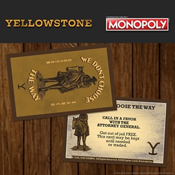 Monopoly Yellowstone Edition | Collectible Board Game Experience