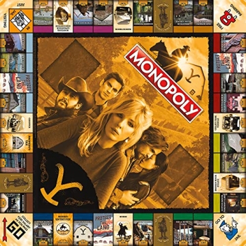 Monopoly Yellowstone Edition | Collectible Board Game Experience