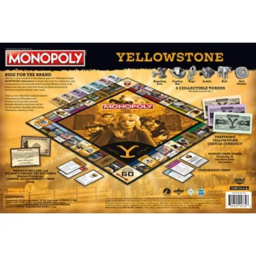 Monopoly Yellowstone Edition | Collectible Board Game Experience