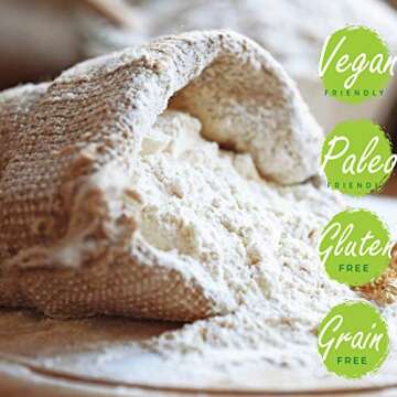 Herbaila Arrowroot Powder 1 Lb. Arrowroot Flour Starch, Immune Health & Metabolism, non-GMO & Gluten-free