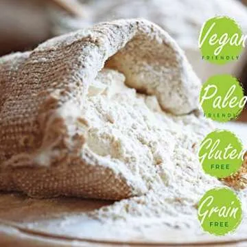 Herbaila Arrowroot Powder 1 Lb. Arrowroot Flour Starch, Immune Health & Metabolism, non-GMO & Gluten-free