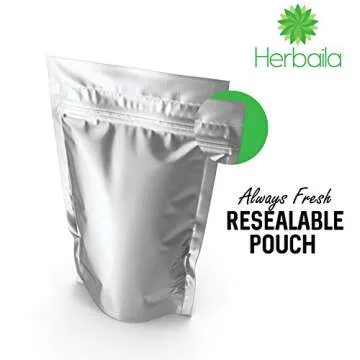 Herbaila Arrowroot Powder 1 Lb. Arrowroot Flour Starch, Immune Health & Metabolism, non-GMO & Gluten-free