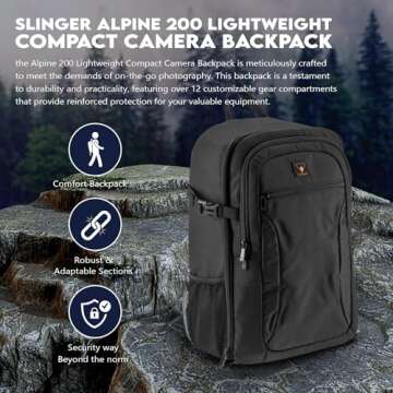 Sony Alpha a7 IV Full Frame Mirrorless Interchangeable Lens Digital 4K Camera, Black - Bundle with 128GB SD Memory Card, Camera Backpack, Extra Battery