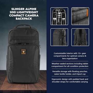 Sony Alpha a7 IV Full Frame Mirrorless Interchangeable Lens Digital 4K Camera, Black - Bundle with 128GB SD Memory Card, Camera Backpack, Extra Battery