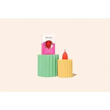 The Honey Pot Company - Menstrual Cup - 12 Hour Reusable Protection for Periods - Natural Feminine H...