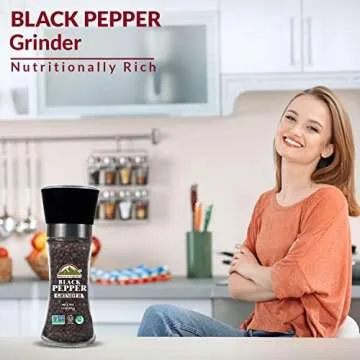 Himalayan Chef Whole Black Peppercorns - 100% Pure