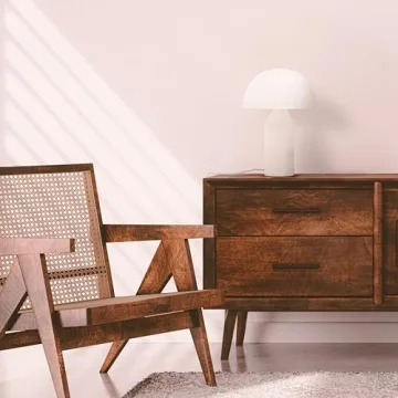 Brightech Venus Glass Table Lamp - Modern, Dimmable & Chic