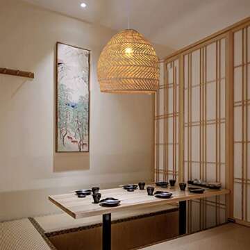 Gorgeous Arturesthome Woven Pendant Light for Home Decor