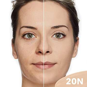 Dermablend Continuous Correctionâ„¢ Tone-Evening CC Cream Foundation SPF 50+, Full Coverage Foundation Makeup & Color Corrector, Non-Comedogenic , 1 Fl Oz (Pack of 1)